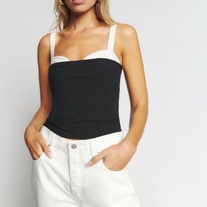 Reformation Harlan Knit Top